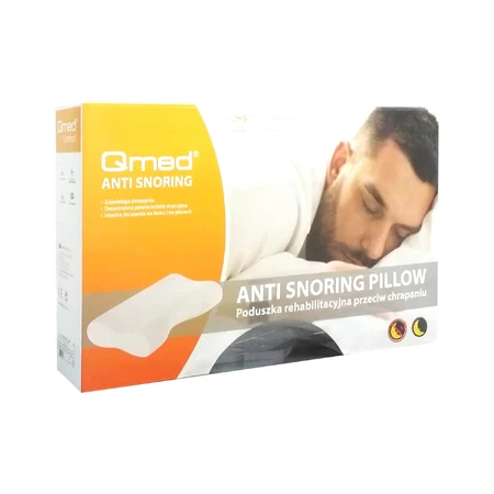 Qmed, pernă de reabilitare împotriva sforăitului