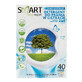 Smart Eco Wash, wash and soak sheets, neutral, 40 pcs