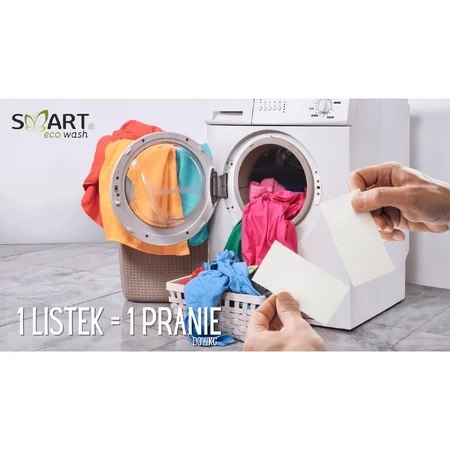 Smart Eco Wash, washing and soaking sheets, freshness, 40 pcs