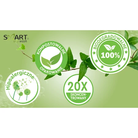 Smart Eco Wash, washing and soaking sheets, freshness, 40 pcs