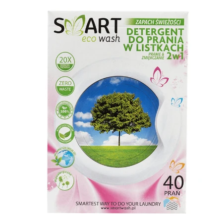 Smart Eco Wash, washing and soaking sheets, freshness, 40 pcs