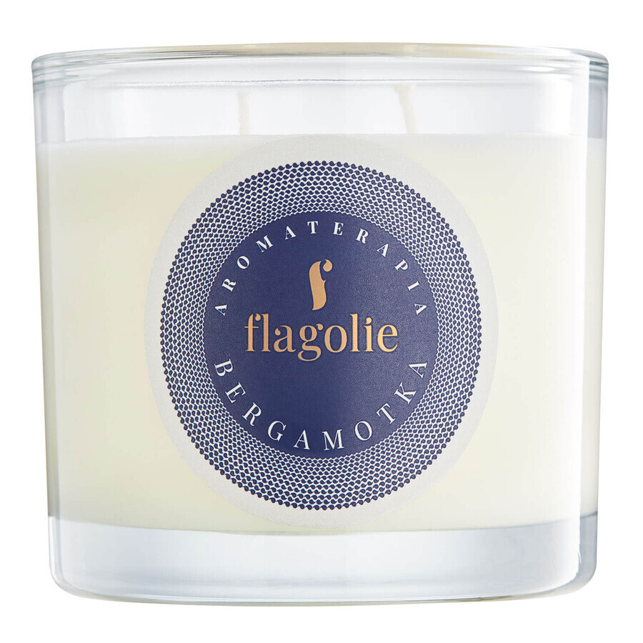 Flagolie, lumânare de aromaterapie din soia, bergamotă, 170 g