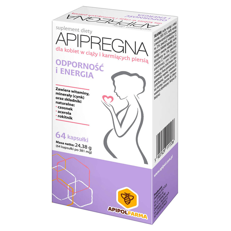 Apipregna, 64 capsule