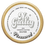 Ministry of Good Soap Facegroovin' Eco Glitter, Organic Body and Face Glitter, Silver, 10g