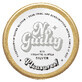 Ministry of Good Soap Facegroovin&amp;#39; Eco Glitter, biopurpurina para decoraci&#243;n corporal y facial, Plata, 10 g