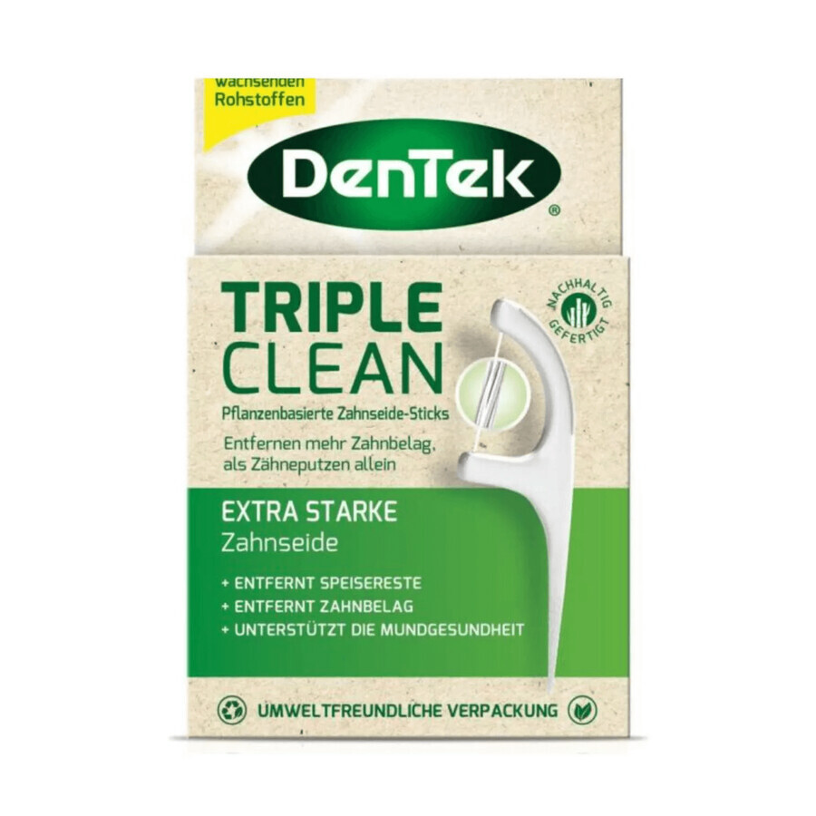Buy DenTek Triple Clean Dental Floss Toothpicks 36 pcs DenTek Triple Clean Dental Floss Toothpicks 36 pcs