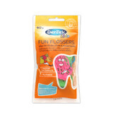 DenTek Kids Fun Flosser, Dental Flossers for Kids, 40 Pieces
