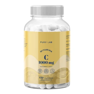 Pure Lab Vitamin C 1000 mg, 130 vegan capsules
