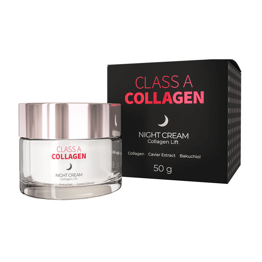 Boutique Noble Health Class A Collagen, crème de nuit liftante, 50 ml Noble Health Class A Collagen, crème de nuit liftante, 50 ml