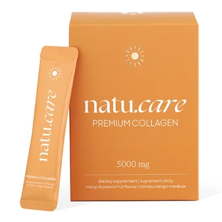 Natu.Care Premium Collagène 5000 mg, arôme mangue-maracuja, 30 sachets