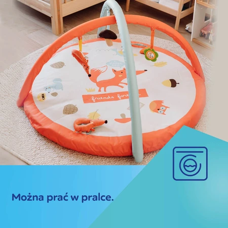 Canpol Baby's, educatieve mat, Vos, vanaf de geboorte, 1 stuk