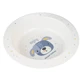 Canpol Babies, plastic babyschaal, Schattige dieren, blauwe hond, vanaf 4 maanden, 270 ml