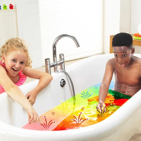 Zimpli Kids Crackle Baff Colour, polvo de baño para disparar, 3 colores, a partir de 3 años, 300 g