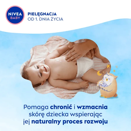Nivea Baby, leche hidratante antes de dormir, a partir del 1 día de edad, 200 ml