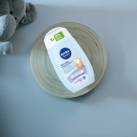 Nivea Baby, leche hidratante antes de dormir, a partir del 1 día de edad, 200 ml