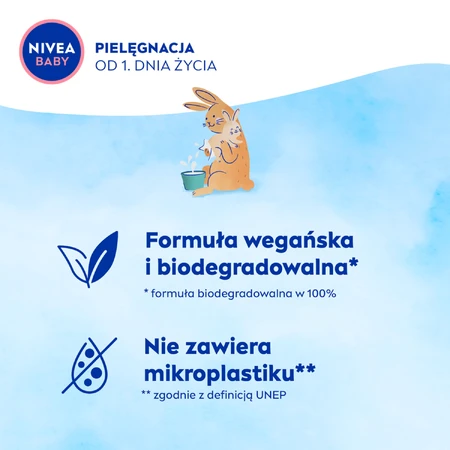 Nivea Baby 99% Puur Water, biologisch afbreekbare vochtige doekjes, 3 x 57 stuks