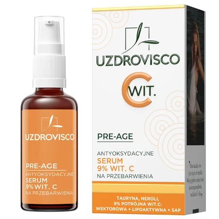 Uzdrovisco Pre-Age, antioxidatives Serum mit Vitamin C 9%, 30 ml