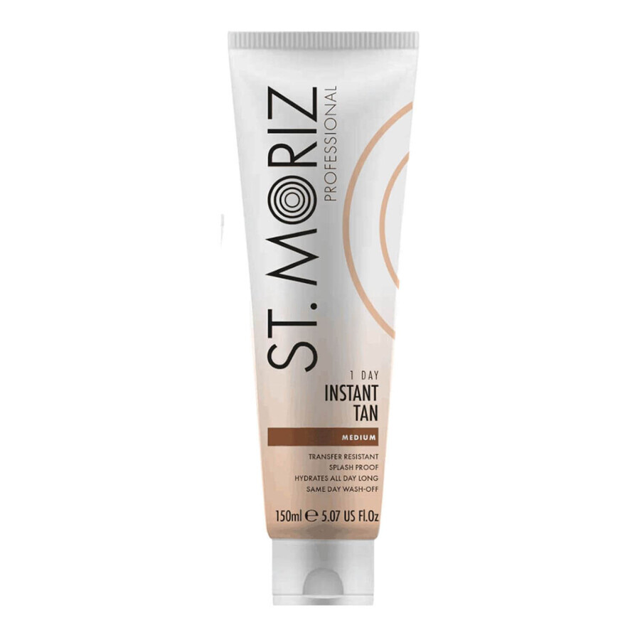 Buy St. Moriz Professional, instant washable body bronzer, medium, 150 ml St. Moriz Professional, instant washable body bronzer, medium, 150 ml