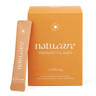 Natu.Care Premium Collageen 10.000 mg, mango-passievrucht, 30 zakjes