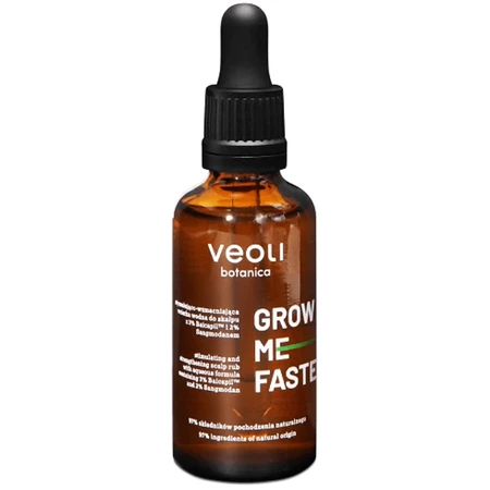 Veoli Botanica Hairly Ever After, huile de massage stimulante, fortifiante et régénérante pour le cuir chevelu, 50 ml