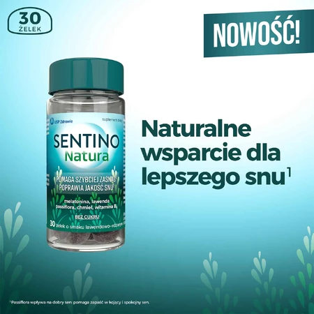 Sentino Natura, Gelees, Lavendel- und Rosengeschmack, 30 Stück