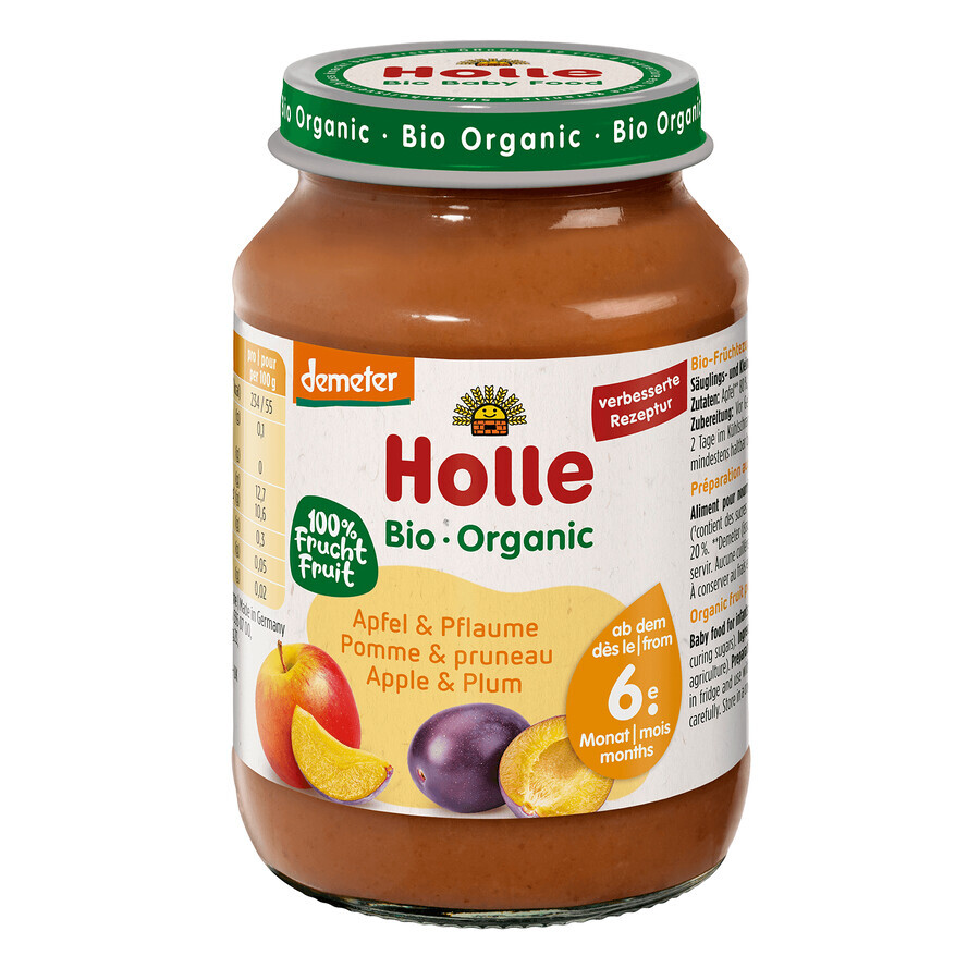 Shop Holle Dessert Bio, Apfel und Pflaume, nach 6 Monaten, 190 g Holle Dessert Bio, Apfel und Pflaume, nach 6 Monaten, 190 g