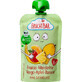 Fruchtbar Mousse de fruits en tube, ananas, mandarine, mangue, pomme, banane BIO, apr&#232;s 6 mois, 100 g