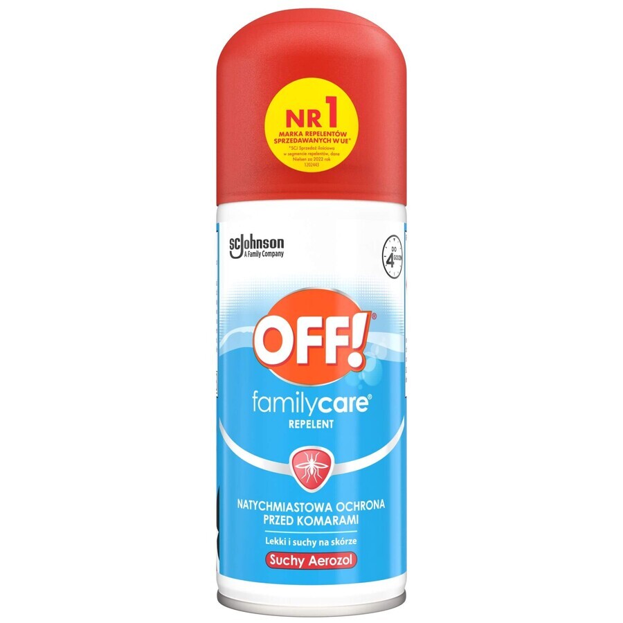 Comprar ¡OFF! Family Care, spray antimosquitos seco, DEET 15%, 100 ml ¡OFF! Family Care, spray antimosquitos seco, DEET 15%, 100 ml