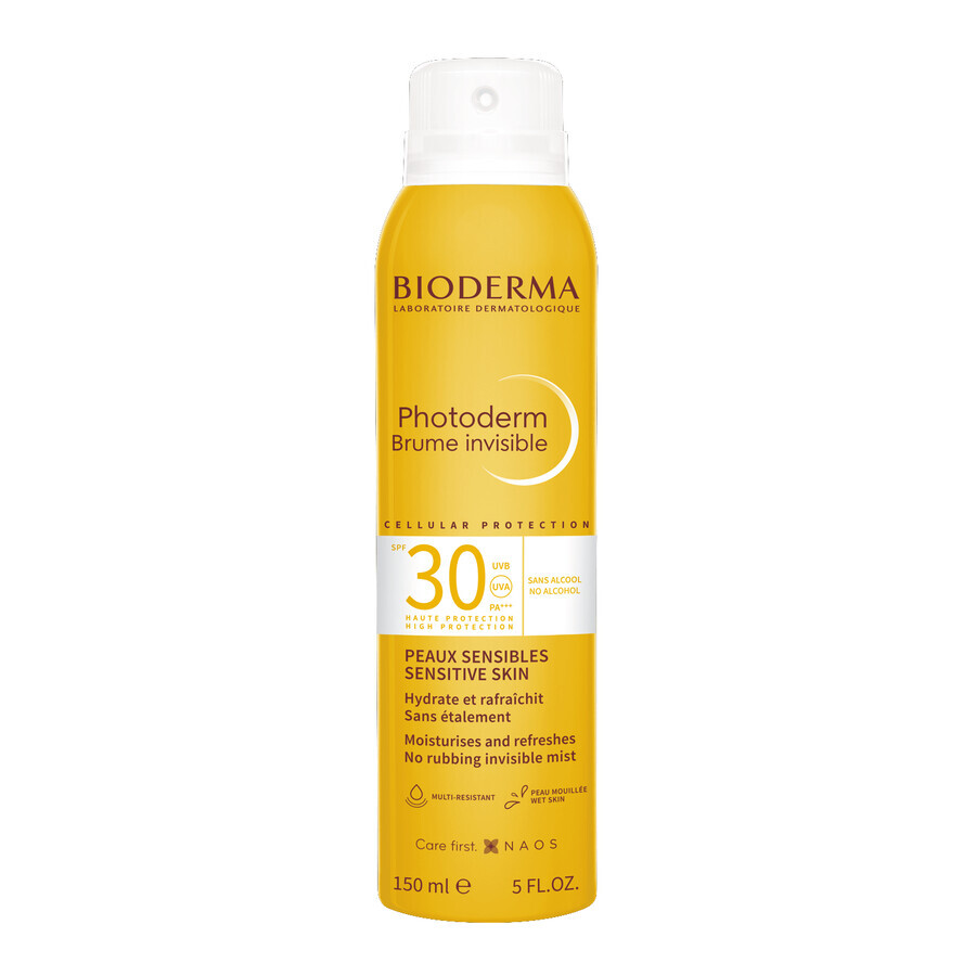 Winkel op Bioderma Photoderm Brume Invisible, heldere nevel voor lichaam en gezicht, SPF 30, 150 ml Bioderma Photoderm Brume Invisible, heldere nevel voor lichaam en gezicht, SPF 30, 150 ml