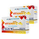 Allnutrition Vitamina C 1000 + D3 set, vitamina C 1000 mg + vitamina D 50 &#181;g, 2 x 30 capsule