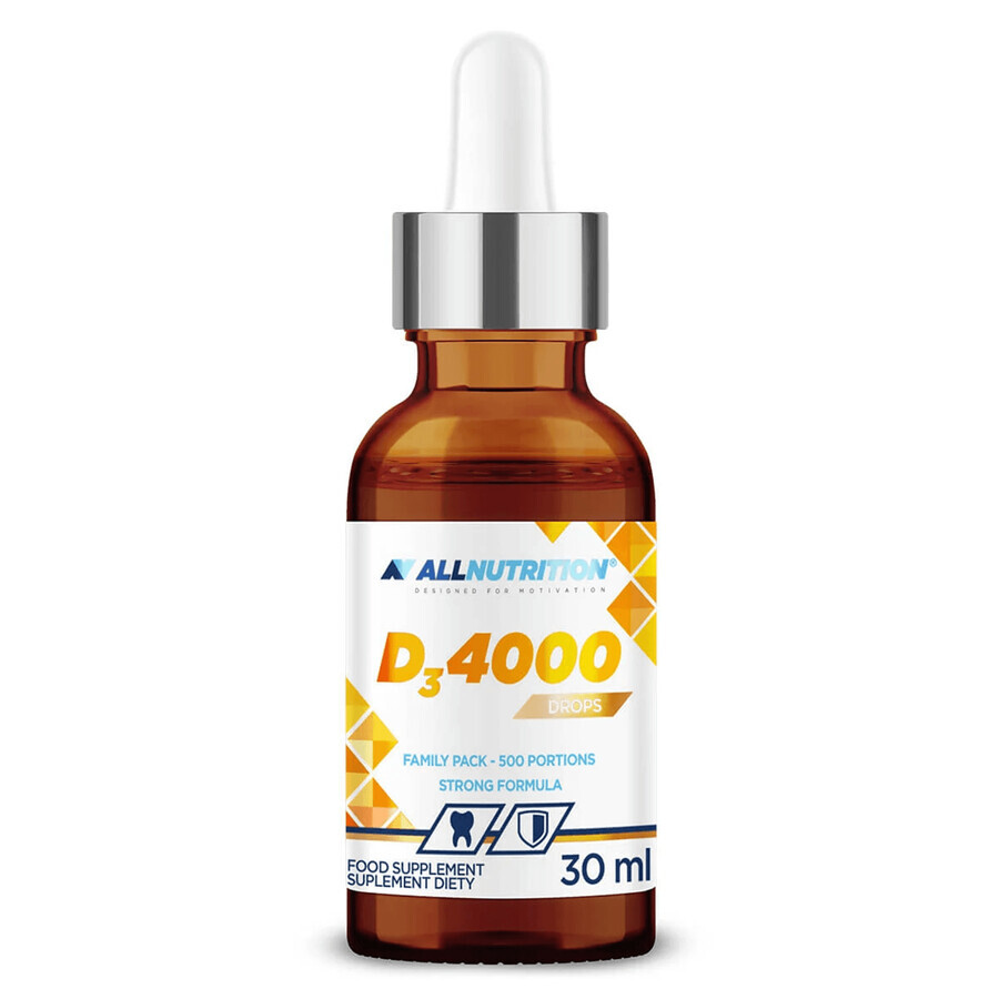 Allnutrition D3 4000 + K2 drops, drops, 2 x 30 ml