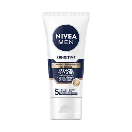 Nivea Men Sensitive, gel-crema facial, 50 ml