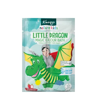 Kneipp Nature Kids Dragon Force, sal de baño mágica bicolor para niños, fruta del dragón, 2 x 20 g