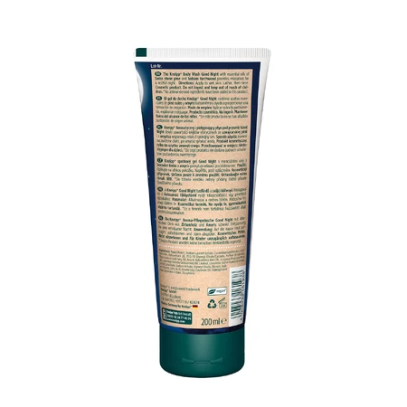 Kneipp Good Night, gel de ducha, pino suizo y amyris, 200 ml