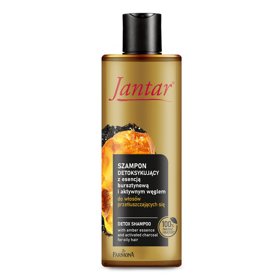 Shop Farmona Jantar, entgiftendes Shampoo mit Bernstein-Essenz und Aktivkohle, fettiges Haar, 300 ml Farmona Jantar, entgiftendes Shampoo mit Bernstein-Essenz und Aktivkohle, fettiges Haar, 300 ml