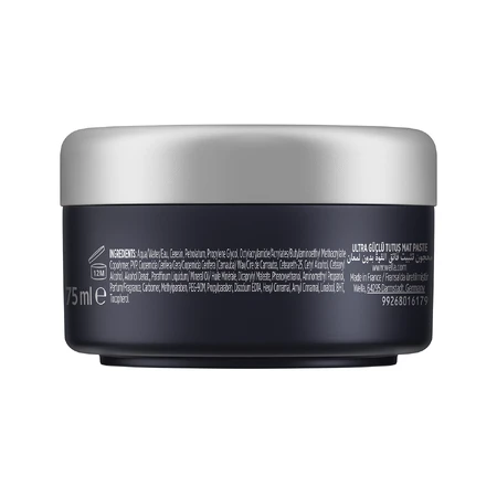 Wella Wellaflex Men, matte Stylingpaste für das Haar, Ultra-Starker Halt, 75 ml