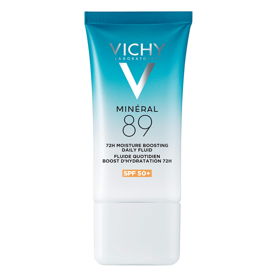 Comprar Vichy Mineral 89, crema-fluido hidratante invisible, SPF 50, 50 ml Vichy Mineral 89, crema-fluido hidratante invisible, SPF 50, 50 ml