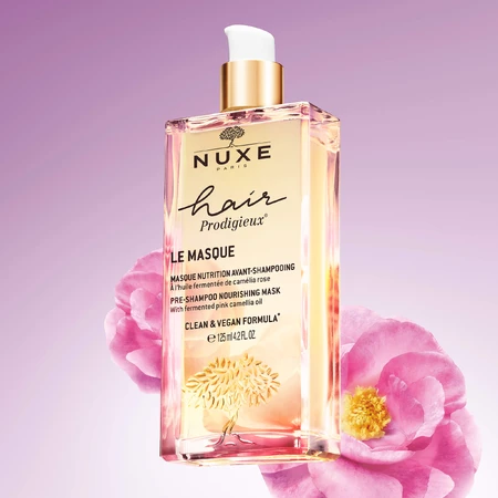 Nuxe Hair Prodigieux, mascarilla nutritiva antes de lavar el cabello, 125 ml