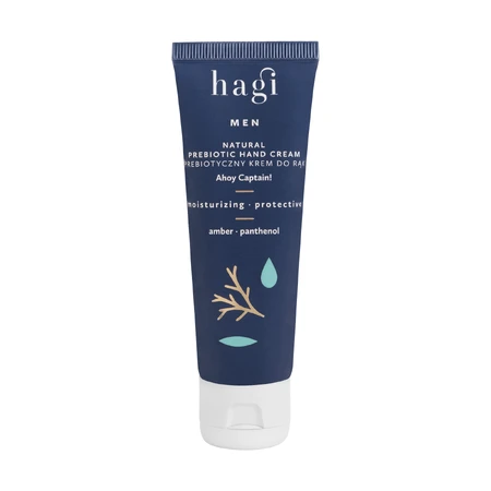 Hagi Men Ahoj Kapitan, natural prebiotic hand cream, moisturizing and protective, 50 ml