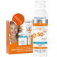 Pharmaceris S, &#233;mulsion protectrice pour b&#233;b&#233;s et enfants, SPF 50+, 150 ml + Set, &#233;mulsion solaire, SPF 50+, 10 ml + cr&#232;me, &#233;chantillon gratuit