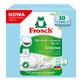 Frosch set, All In 1 dishwasher tablets, soda, 30 pcs + dish detergent gel, lime, 650 ml + recycling bags, 3 pcs for free