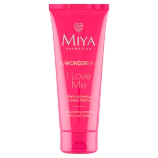 Miya myWONDERBALM I Love Me nourishing cream with rose water, 75 ml