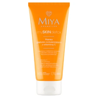 Miya mySKINdetox, deep cleansing foam with vitamin C, 100 ml