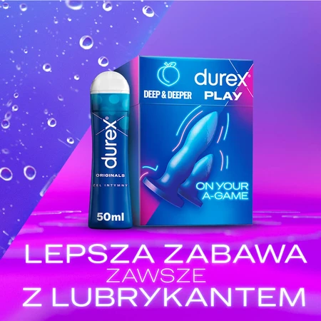 Durex Play Deep &amp; Deeper, anal plug set, 2 pieces