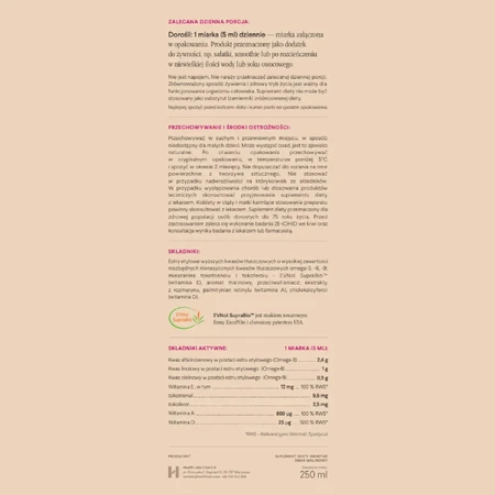 Health Labs SmartMe, sabor frambuesa, 250 ml