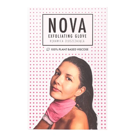 Sister Young, gant de gommage pour le corps, Nova Pink, 1 pièce