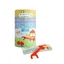 Jack N' Jill Fairy Floss, flosdraad met handvat voor kinderen, aardbeiensmaak, 30 stuks