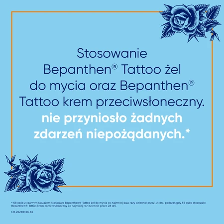 Bepanthen Tattoo, zonnebrandcrème voor getatoeëerde huid, SPF50+, 50 ml