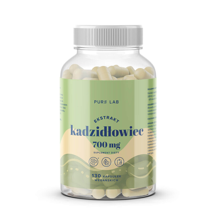 Pure Lab Frankincense extract 700 mg, 130 gélules végétaliennes