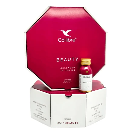 Collibre Beauty Shot, colágeno 10000 mg, 60 ml x 15 pcs